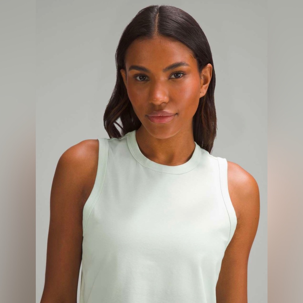 NWOT Lululemon Classic-Fit Cotton-Blend Tank Top
Kohlrabi Green - Picture 2 of 11